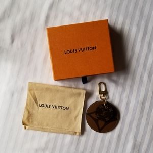 New Authentic Monogram Reverse Bag Charm